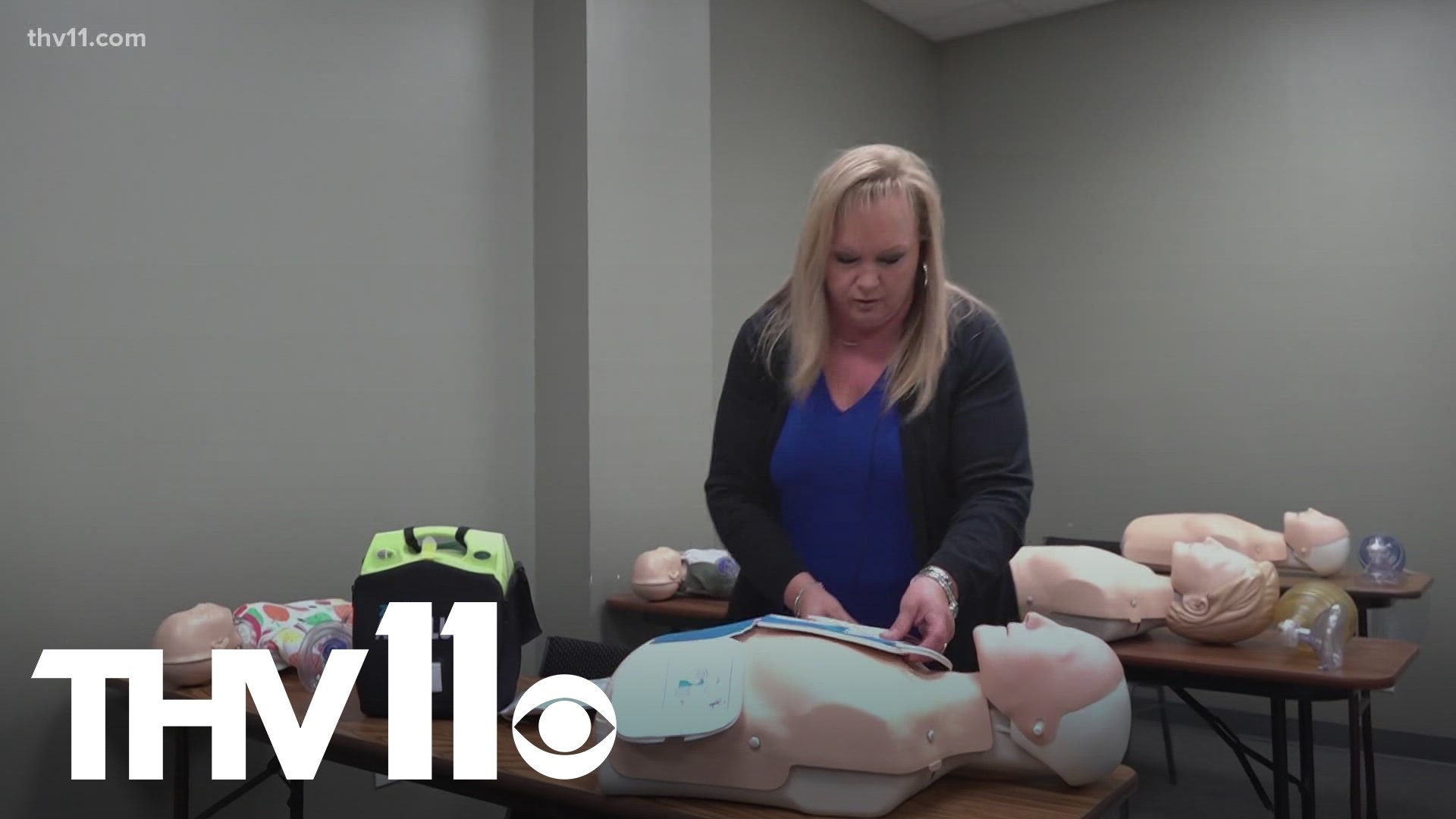 One nurse in Arkansas shares what you should do in the event of an emergency, and the importance of being trained in CPR.
