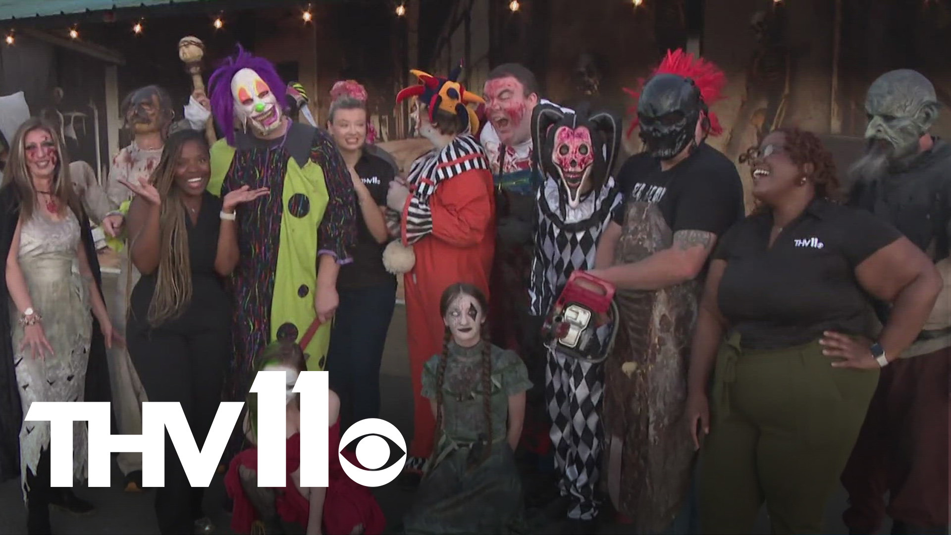 Arkansas veteran amputee bring Halloween fun to haunted house