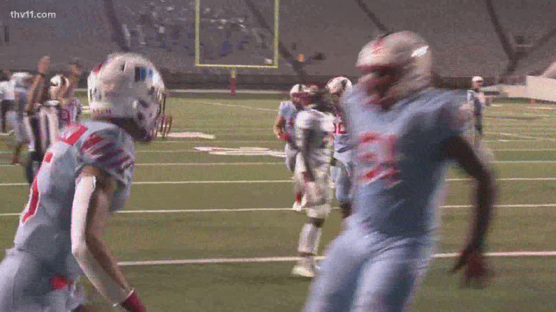 Rogers and Parkview run past Pine Bluff
