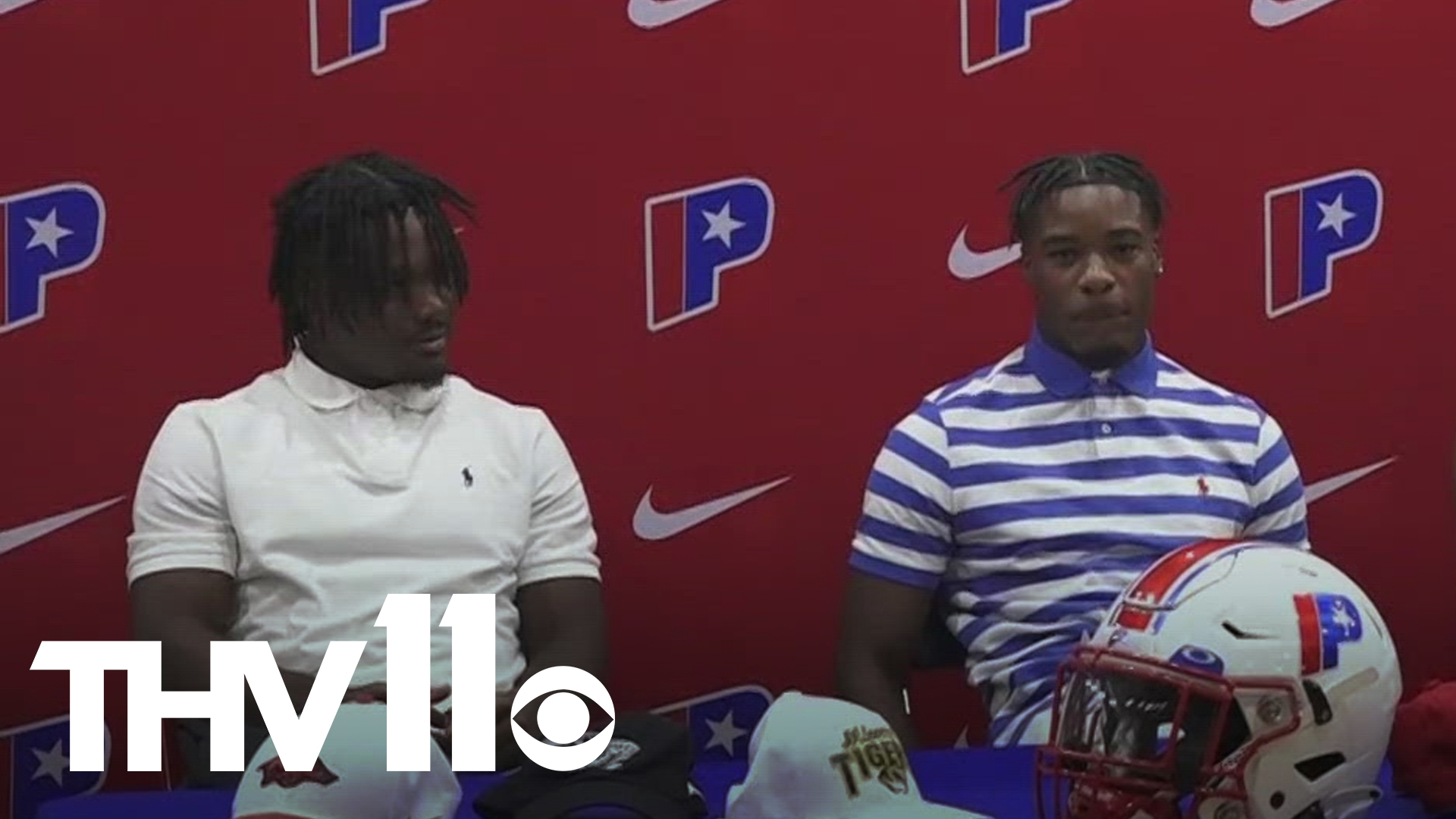 Two football players from Parkview High have now made their college commitments.