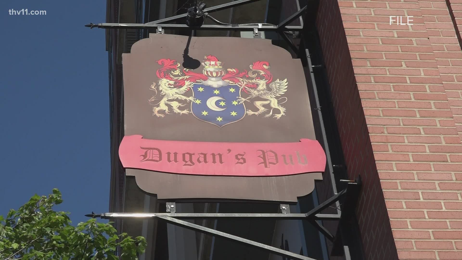 On Razorback game days, as many as 100 people would crowd into Dugan's Pub in downtown Little Rock.