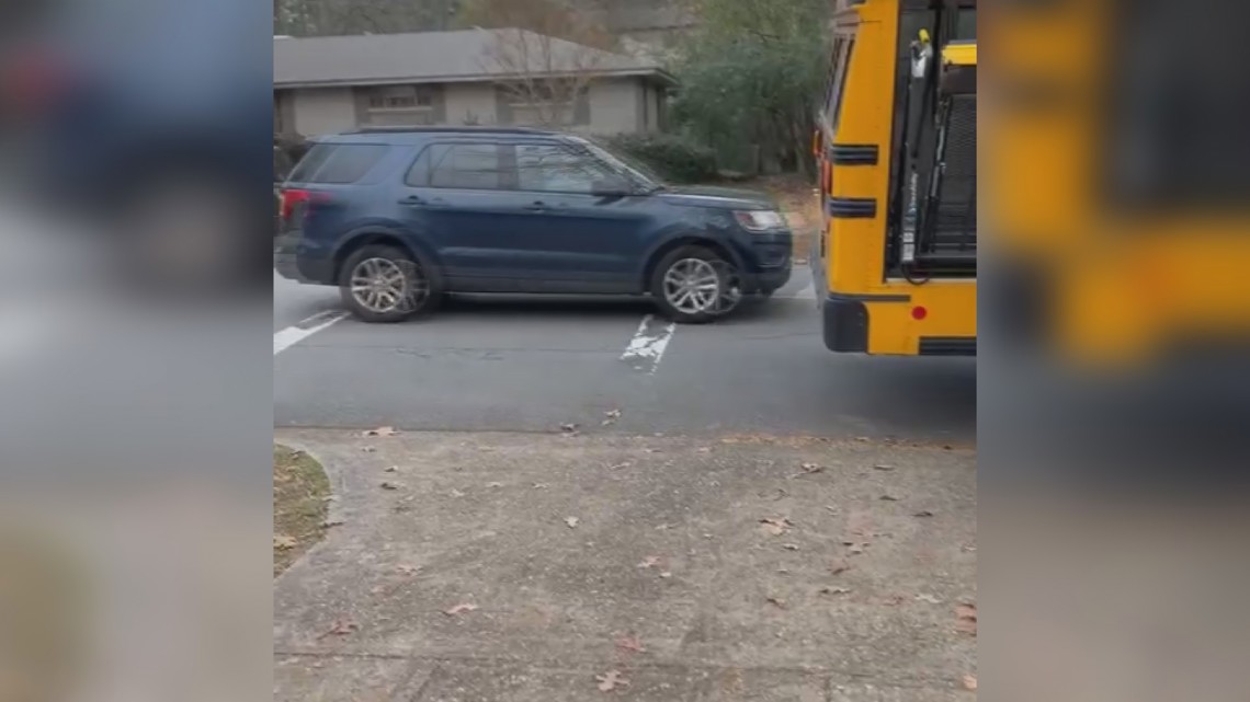 'I'm just so scared'| Residents share safety concerns as drivers drive past school buses