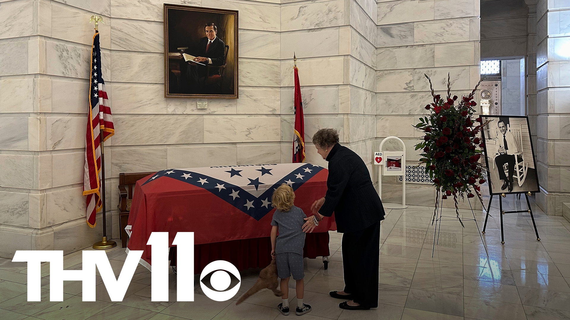 Funeral services for David Pryor were held for family, friends and colleagues, including former Arkansas governor and President Bill Clinton.