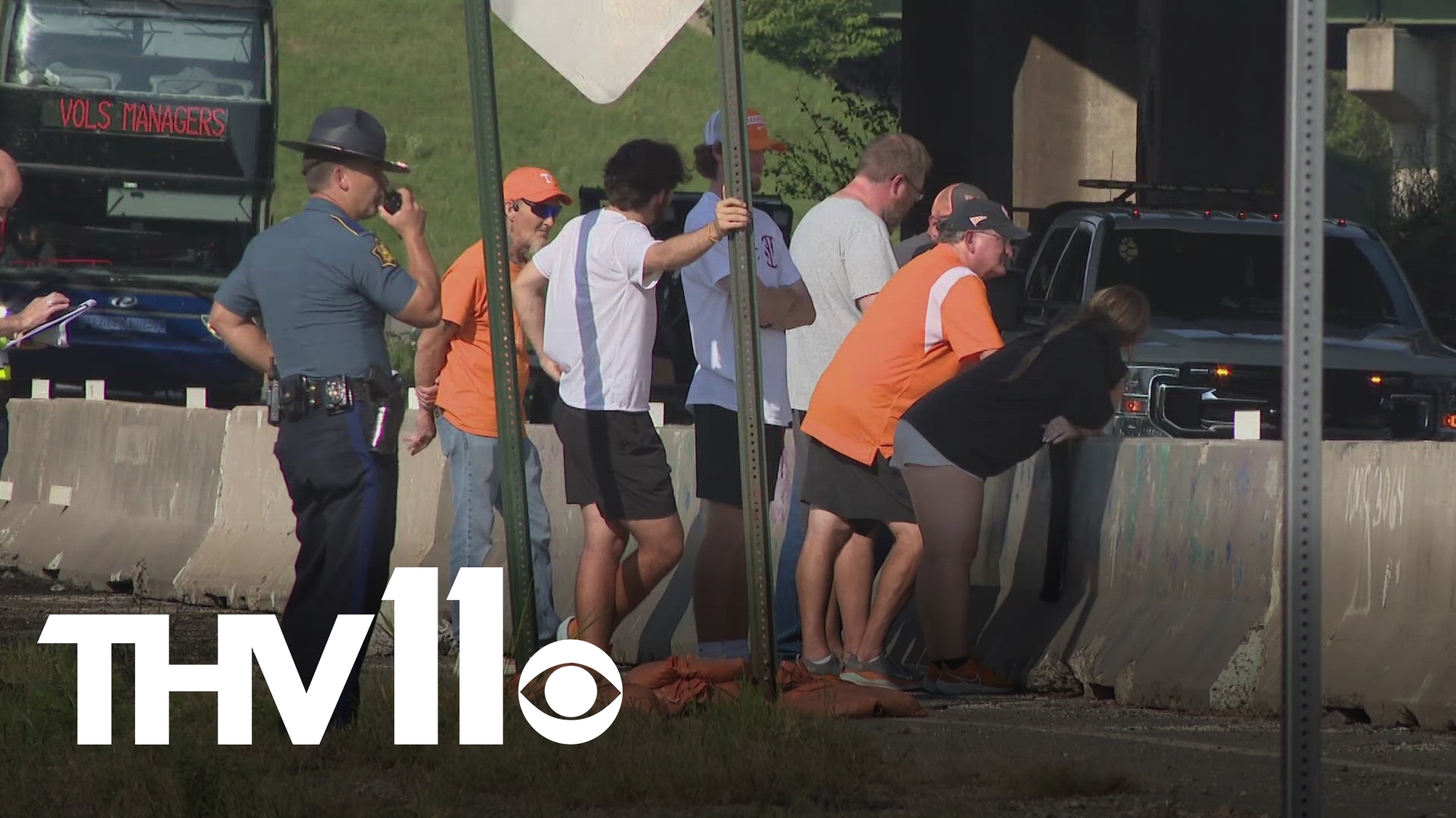 Here's what we know about a crash involving the University of Tennessee's football team that occurred Sunday morning on I-40 in North Little Rock.