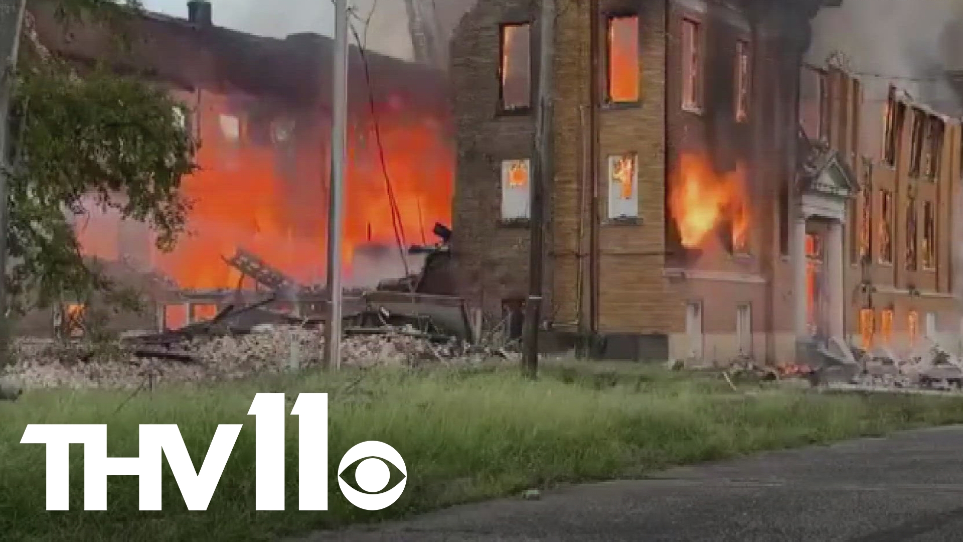 After a vacant church in Pine Bluff went up in flames over the weekend, officials are now working to address the issue of vacant properties in the area.