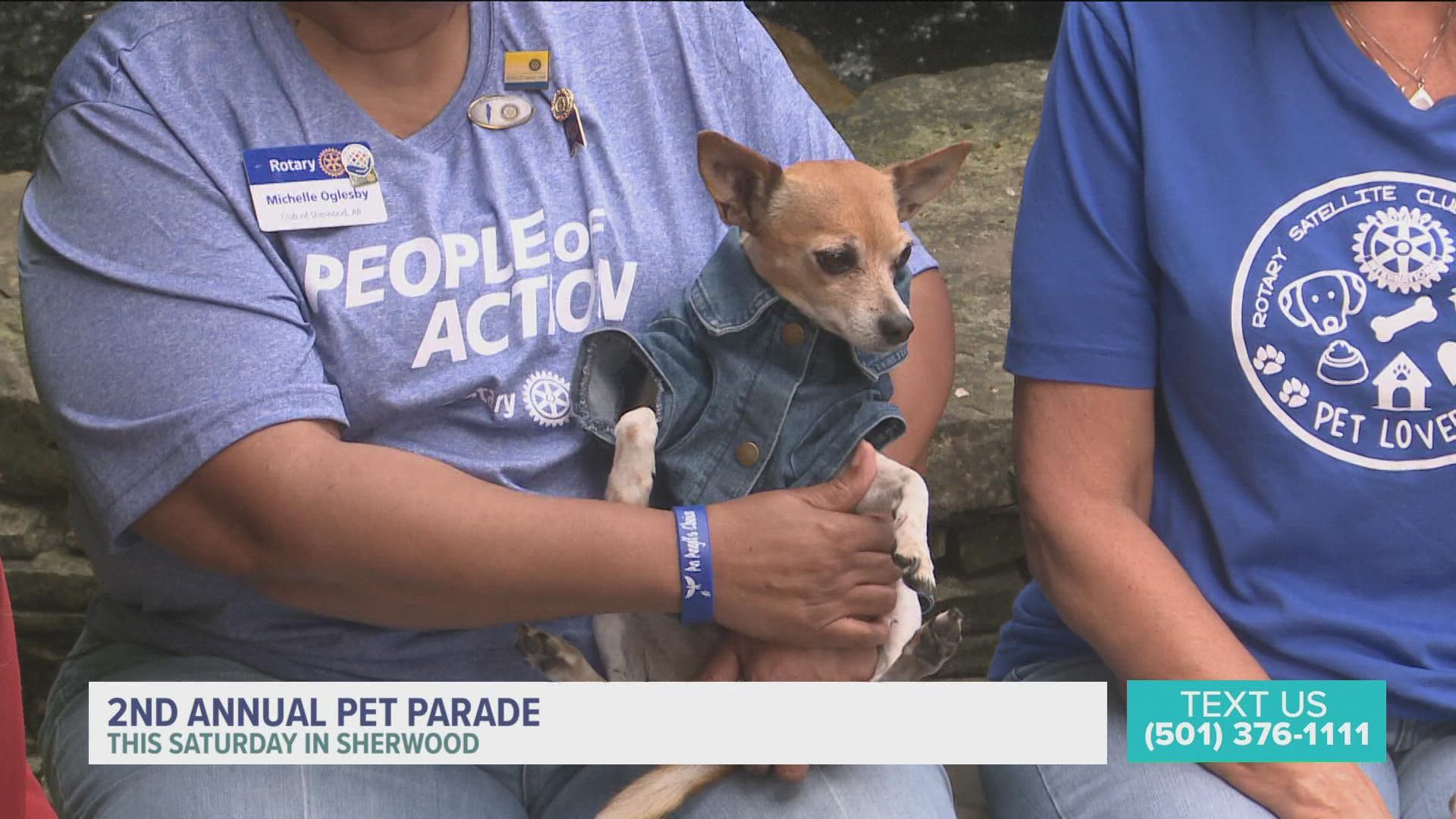This weekend in Sherwood — there's one event going to the dogs and it's all for a good cause. Sarah and Michelle are here to tell us all about it.