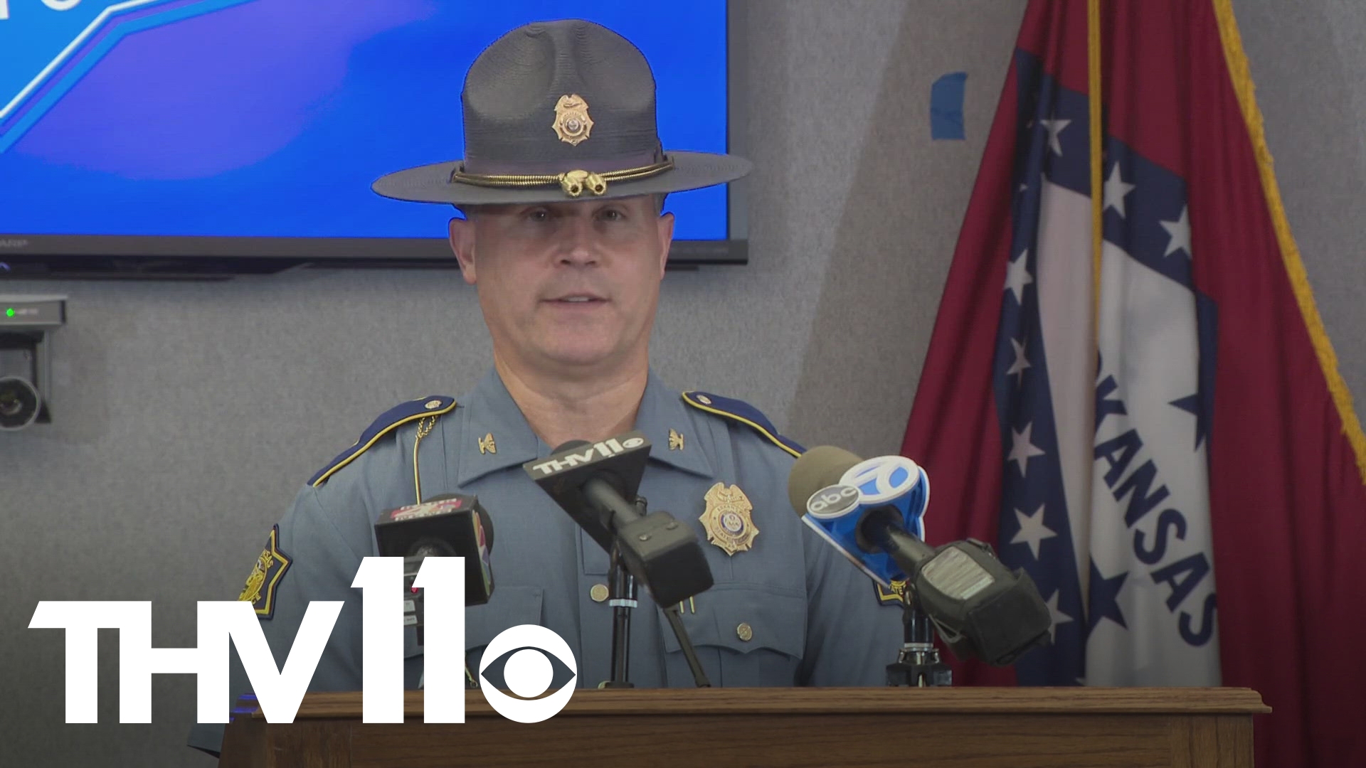 Arkansas State Police says Darrell Esau had been on the run for a year and a half and was wanted for attempted murder, among other charges.