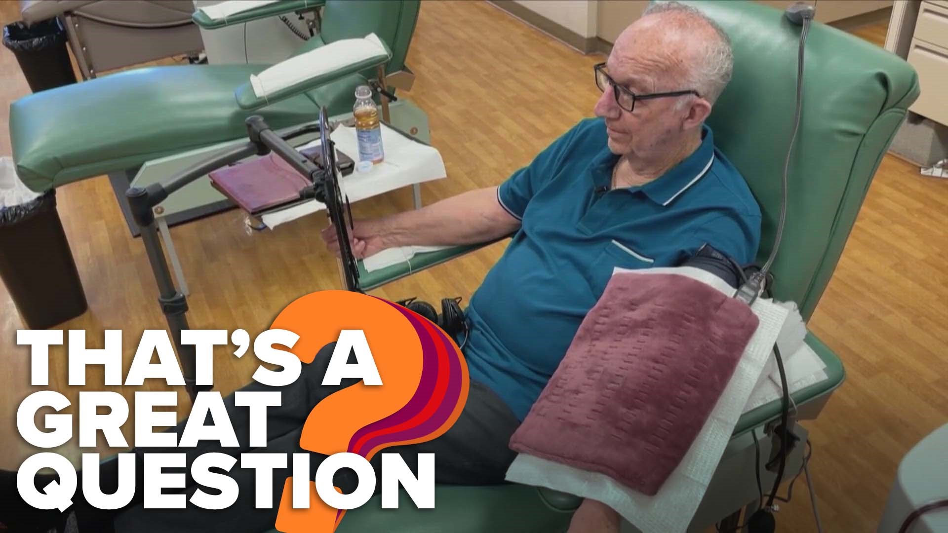 Donating blood is a simple act that can help save a life— but is there an age limit to do so? Hayden Balgavy takes a look in this week's That's A Great Question.