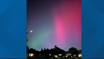 Northern Lights Shine Bright Over Central Arkansas | Thv11.com