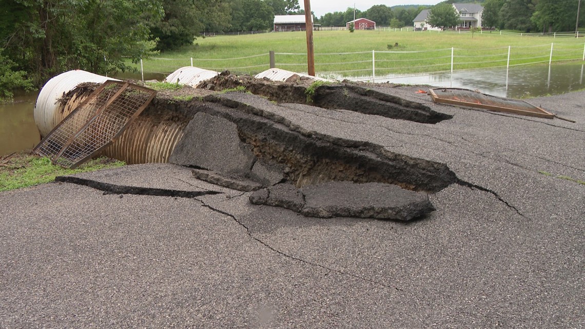 Flash flooding, high water causing problems across Central Arkansas