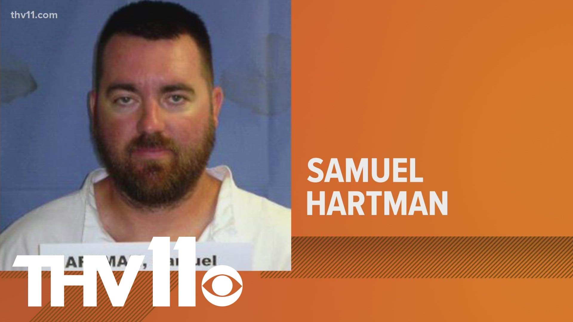 The Arkansas Department of Corrections confirmed that 38-year-old Samuel Hartman, who was convicted of rape, has escaped from the East Arkansas Region unit.