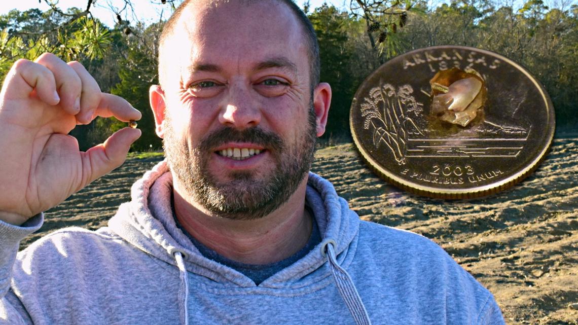 Texas man discovers 2.09-carat brown diamond at Arkansas state park
