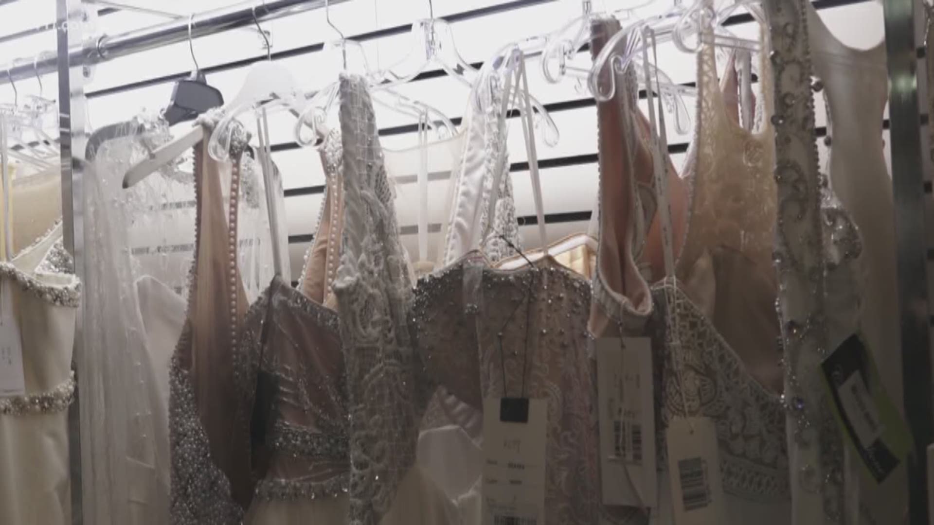 Little Rock dress and bridal shops say the coronavirus is impacting their stock, since many dresses are made in China. The virus is now causing delays.