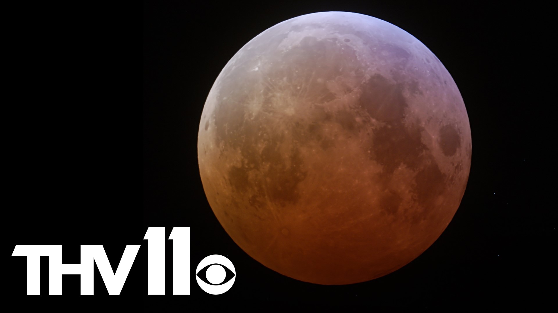 A total lunar eclipse will turn full moon to a red color later Sunday night.