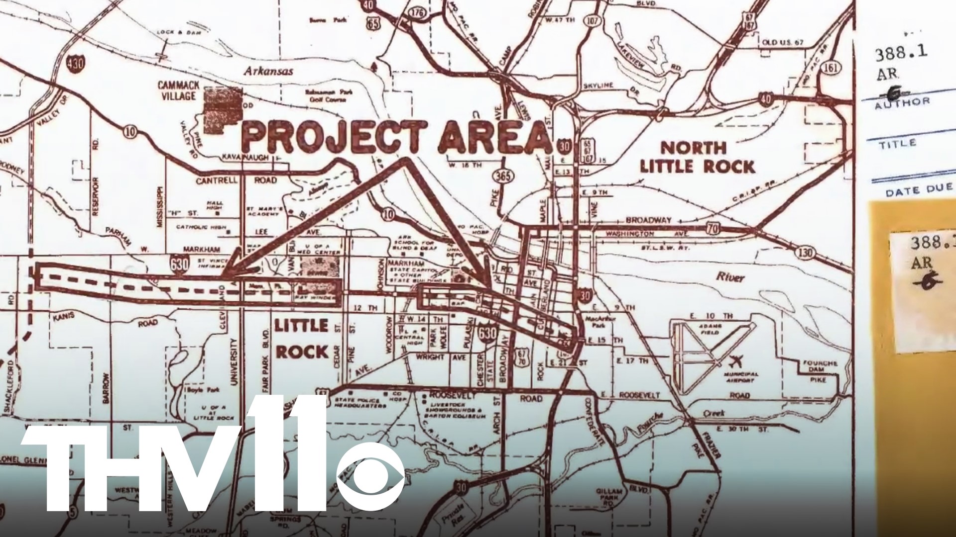 Many use I-630 as part of their daily commute— we sat down with one LR historian who shows us the Black History that was lost as a result of building the interstate.