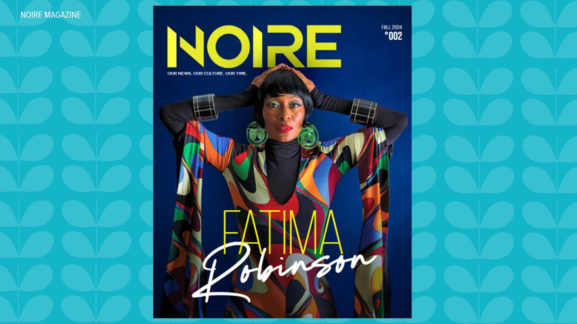 Stephanie Jackson, co-publisher showcases the latest issue featuring famed choreographer Fatima Robinson. Head to noirearkansas.com to learn more.