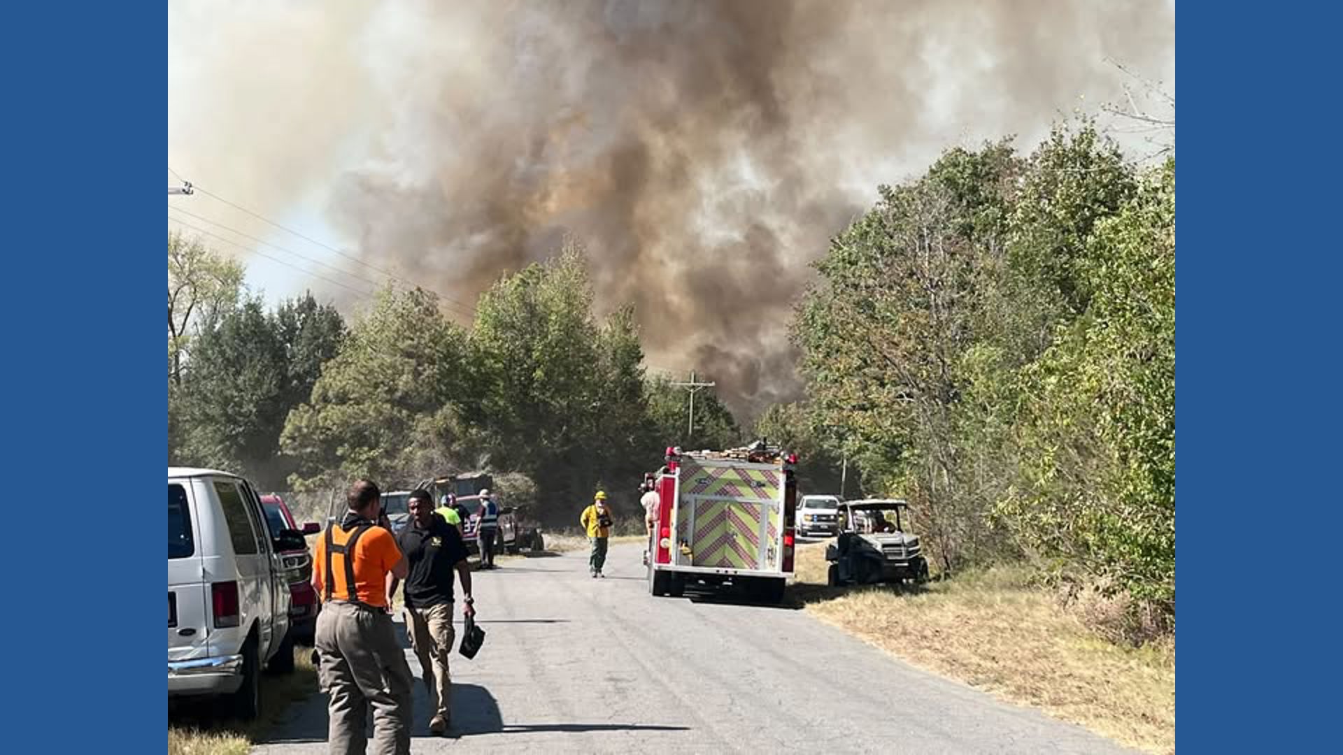 Pine Bluff wildfire burns 200 acres, prompting evacuations | thv11.com