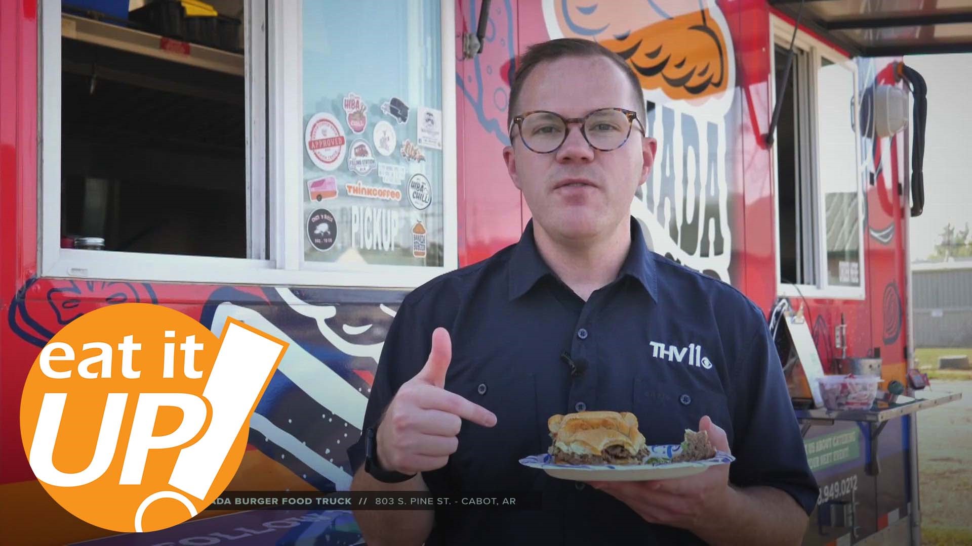 On this week's Eat It Up, Skot Covert visits Banada Burger, a food truck in Conway reinventing two popular dishes to create a delicious fusion— the empanada burger.