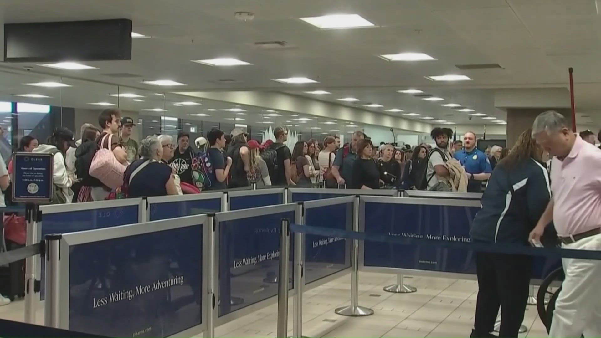 Long lines continue as TSA funding stalled in Congress | thv11.com