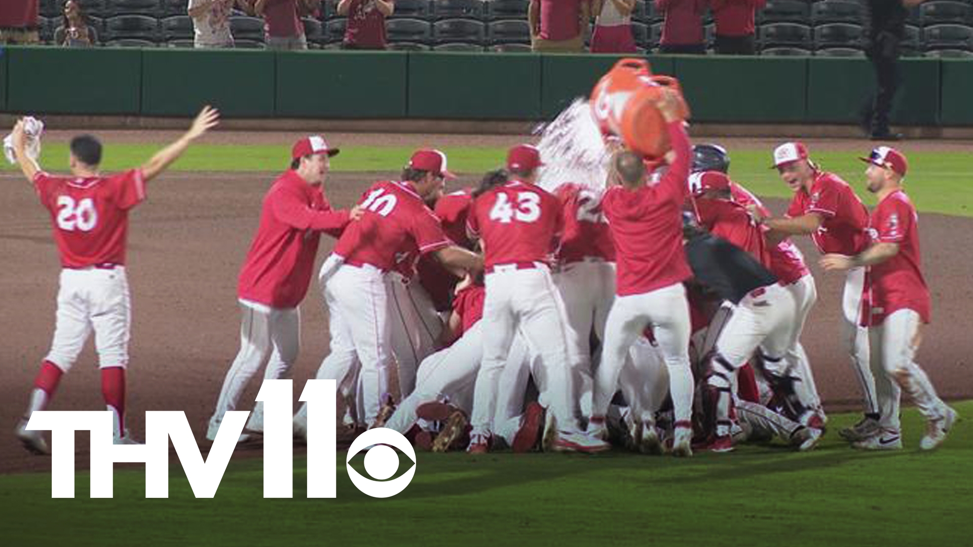 With two on in the bottom of the ninth, right fielder Alberto Rodriguez smacked a ball into center field to push Arkansas over Midland and into Texas League history.