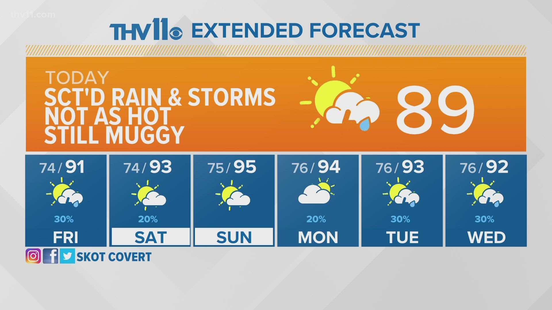 Arkansas man spots giant in tree following hot temperatures
