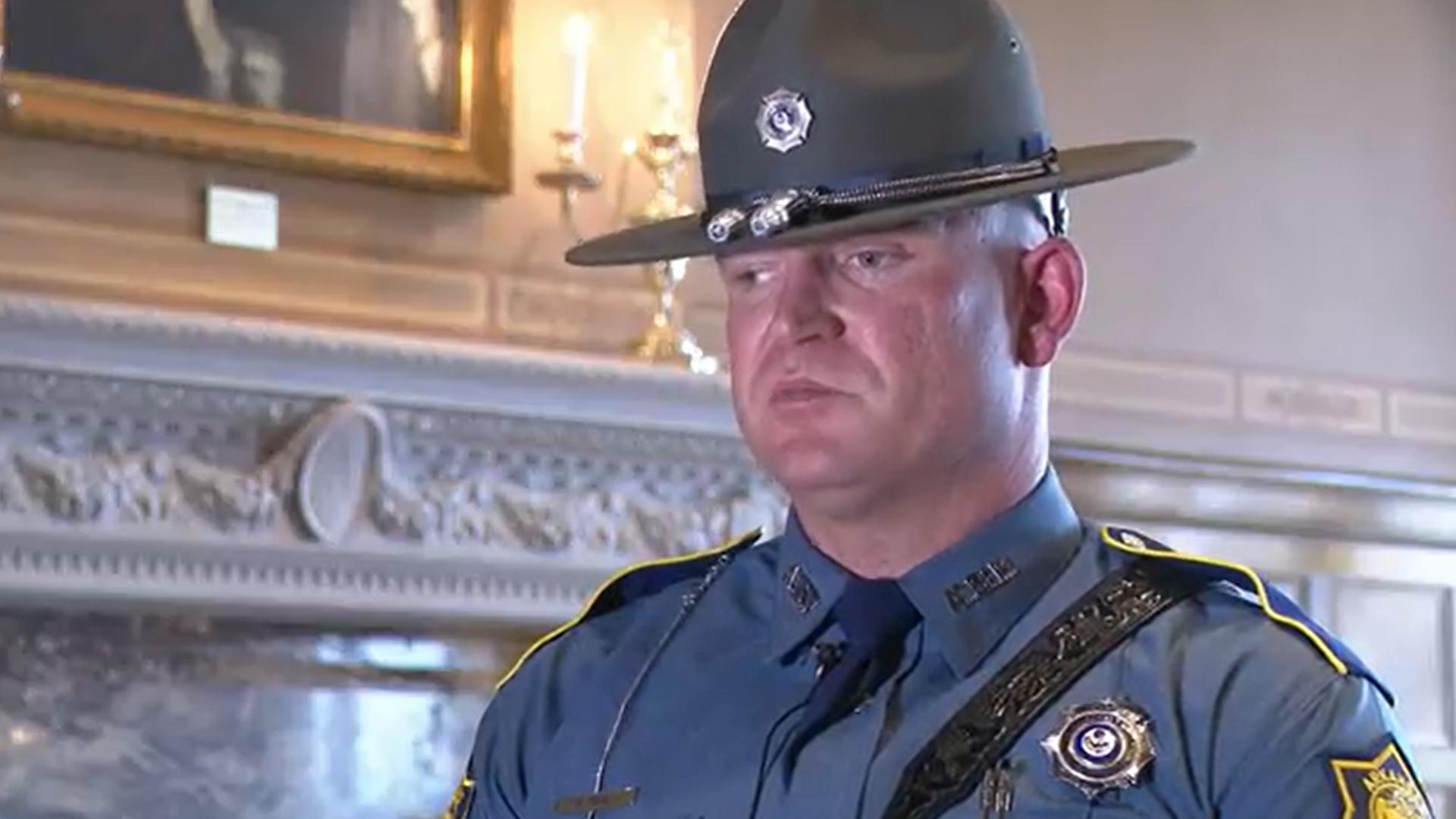 A new class of state troopers graduated and swore their oaths at the Arkansas State Capitol, and for one trooper, wearing the badge and hat was in his genes.