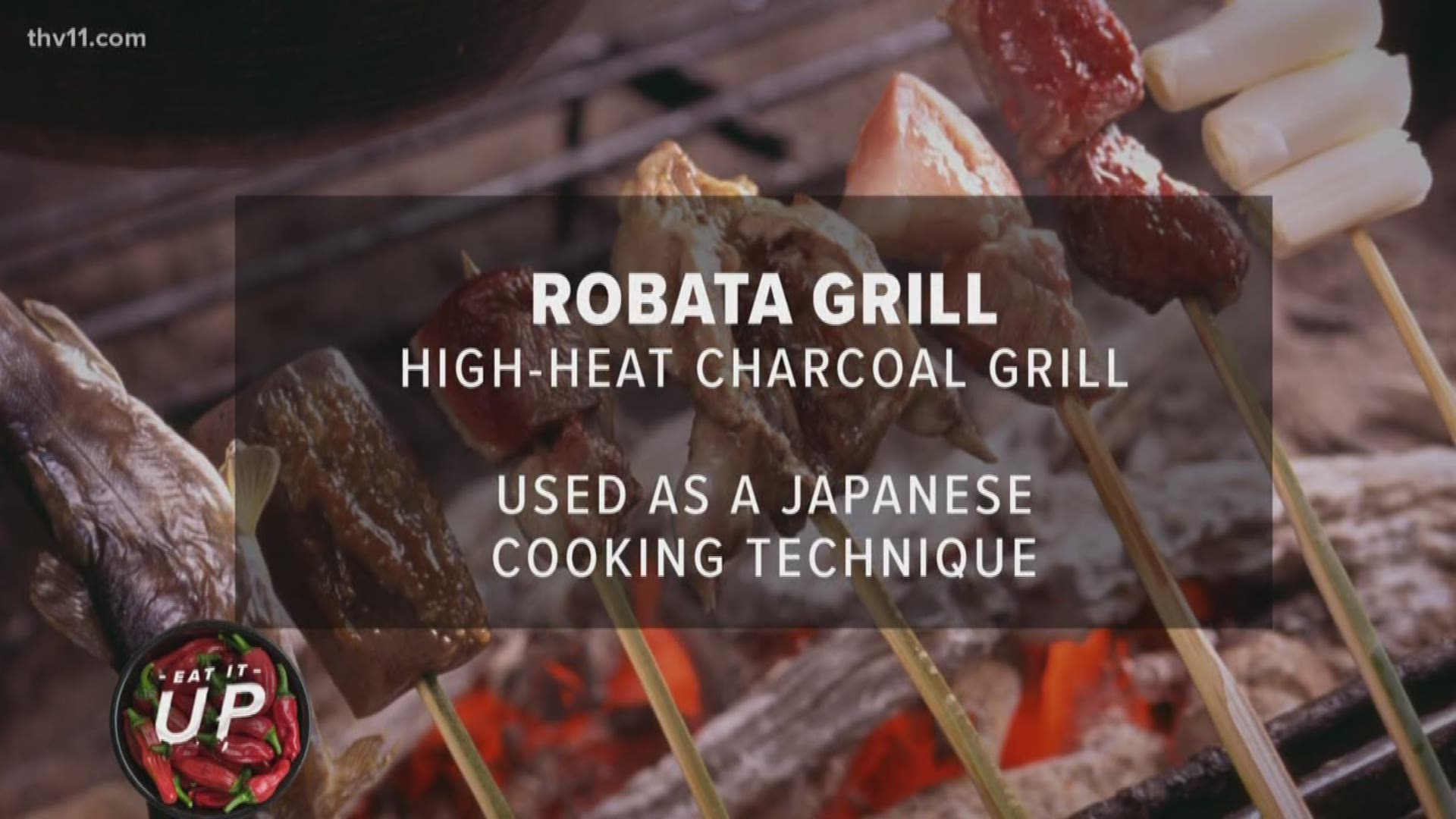 Kemuri is a delicious Japanese restaurant that uses a robata grill.