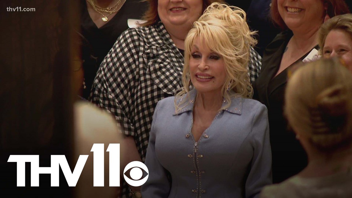 Dolly Parton shares dream for Arkansas children