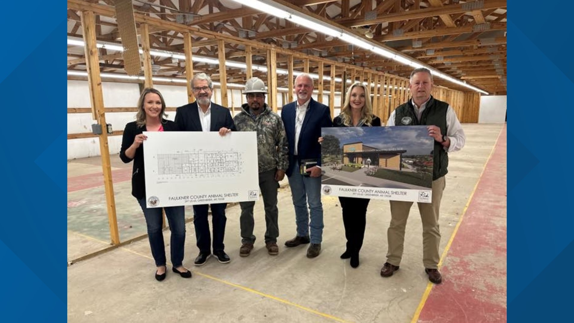 Construction underway for Faulkner County animal shelter | thv11.com