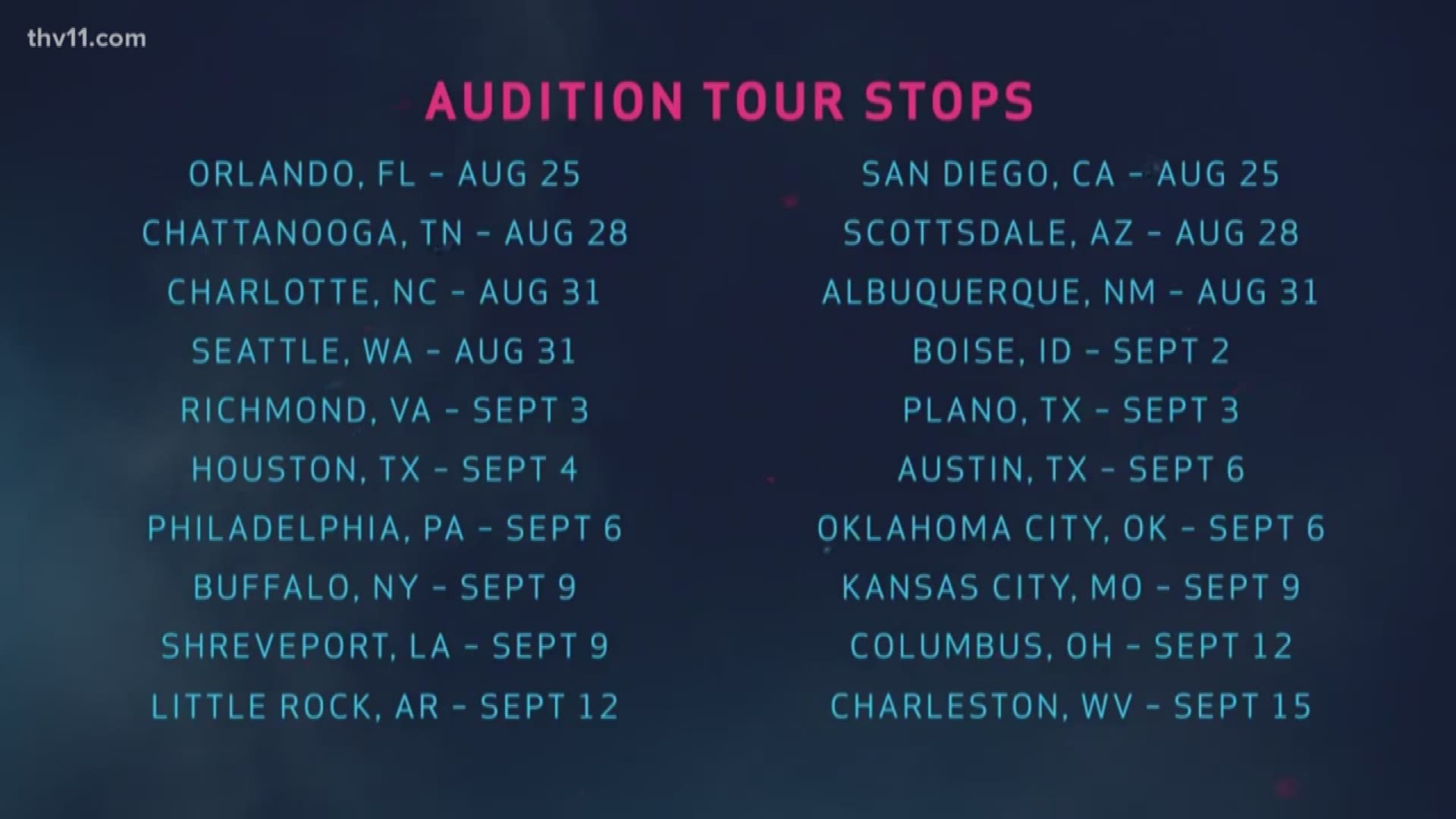 GET YOUR VOICE LESSONS IN FOLKS AMERICAN IDOL IS COMING TO LITTLE ROCK.