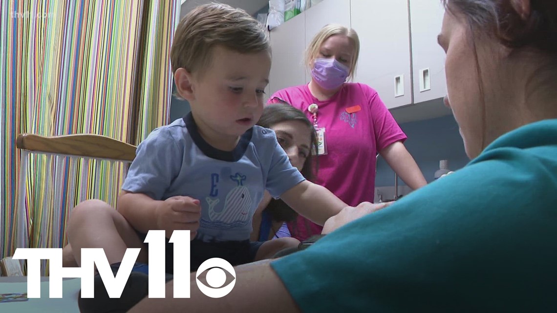 Arkansas parents weigh immunization options for children