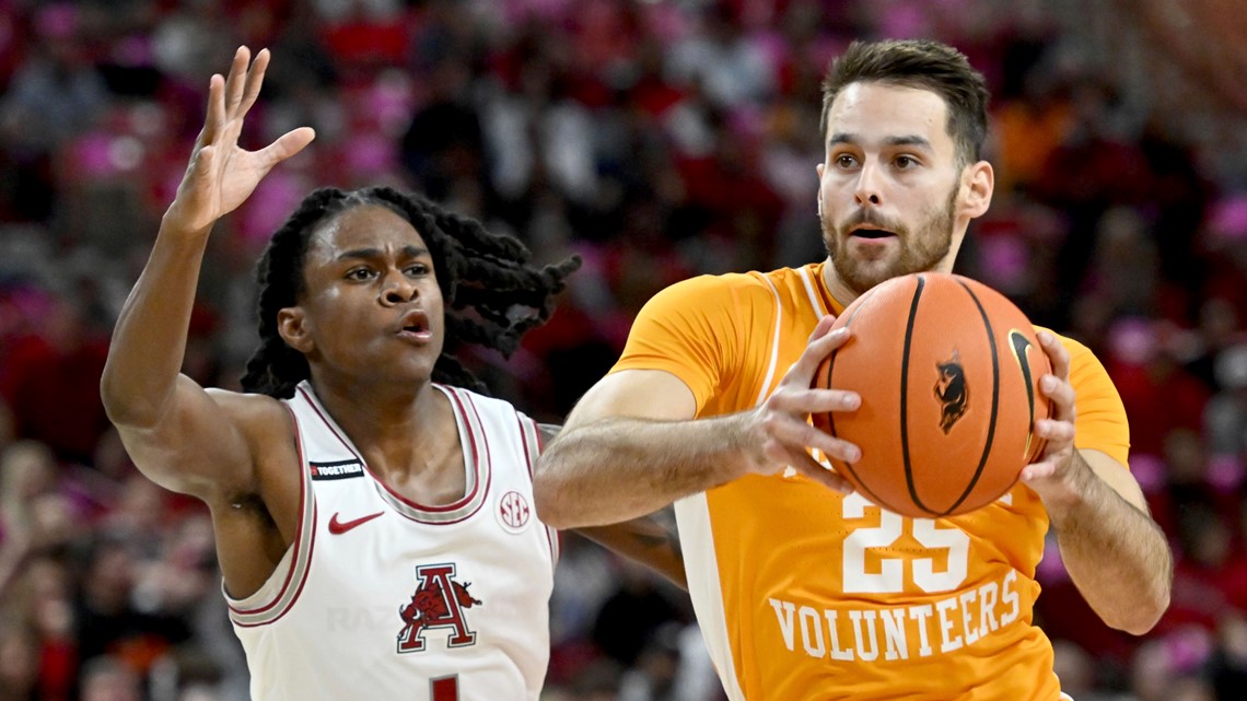 Arkansas falls to No. 8 Tennessee | thv11.com