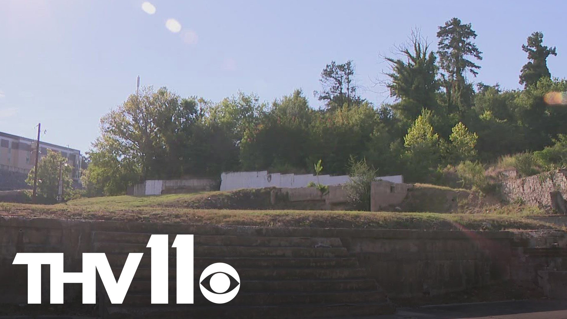 In 2014, the historic Majestic Hotel in Hot Springs burned down. Recently, plans were made to build an amphitheater in its place— until they reached a setback.