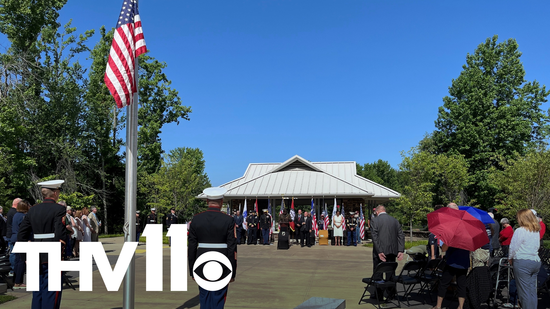 People across Arkansas gathered to honor and remember those who made the ultimate sacrifice for our freedom.