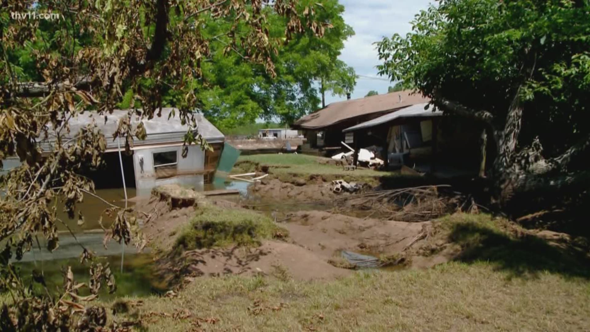 Things are starting to get back to normal in the Toad Suck area but there's a lot of damage. THV11 Photojournalist Sam Belk shows us some remarkable images of during and after the flood.