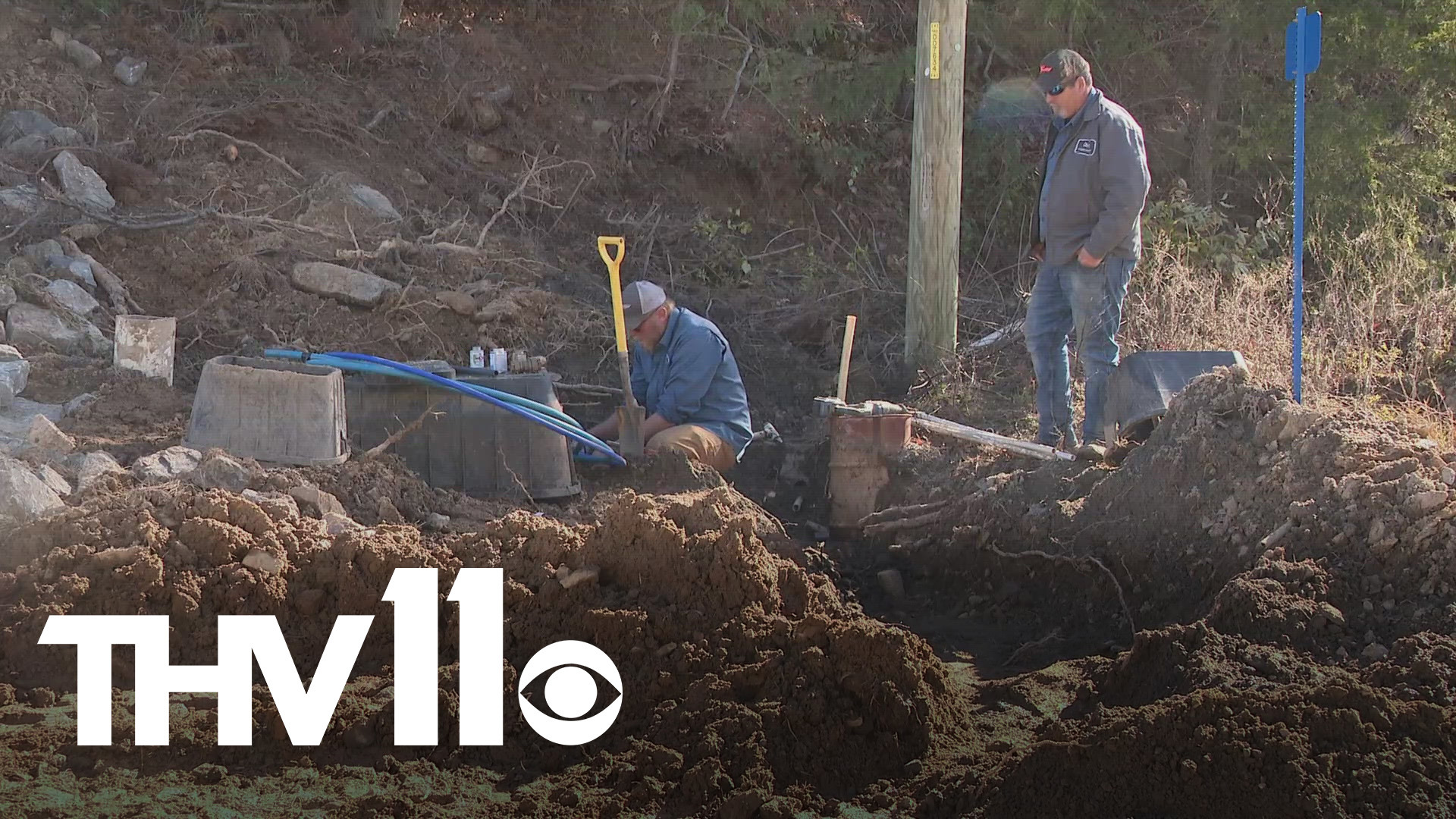 People in Bee Branch are now waiting for the town's water system to return to normal levels after going several days without water.