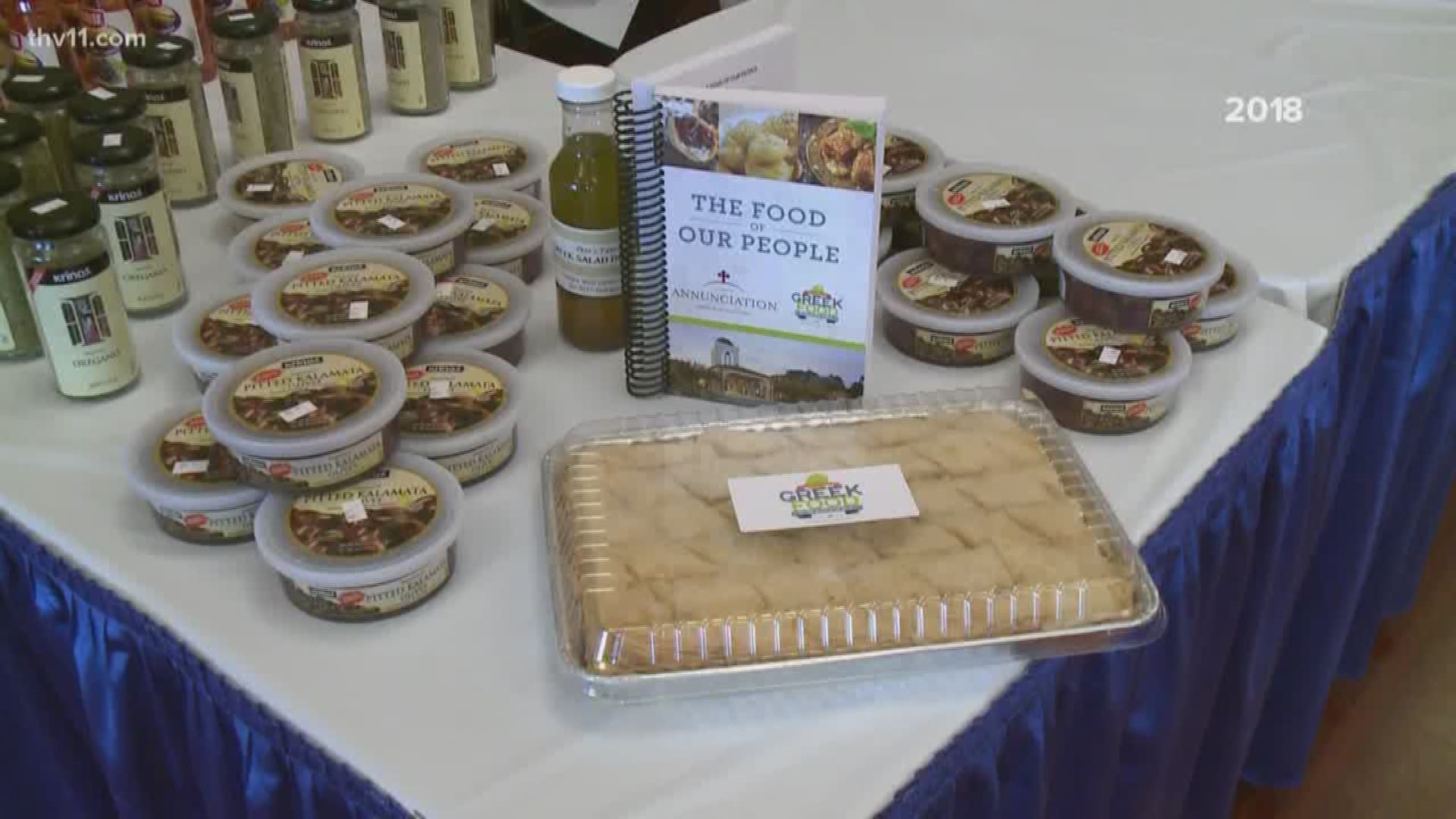 The International Greek Food Festival is today through Sunday, May 19 in Little Rock.