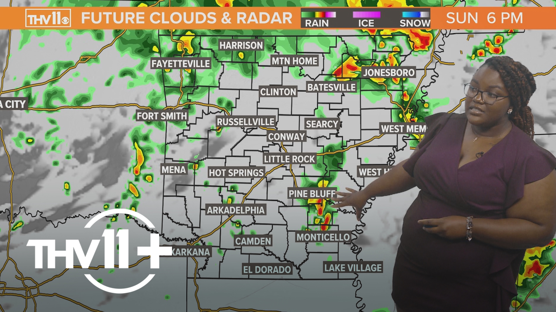 Symone Thomas delivers your THV11+ weather forecast for May 4, 2024.