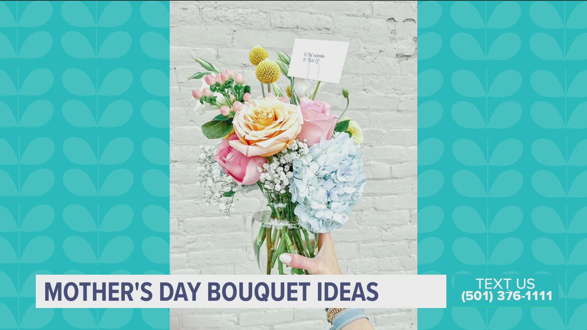 Mother's Day is quickly approaching and you might need some inspiration on what to get. Sarah Prickett a florist in Benton is here with some ideas.