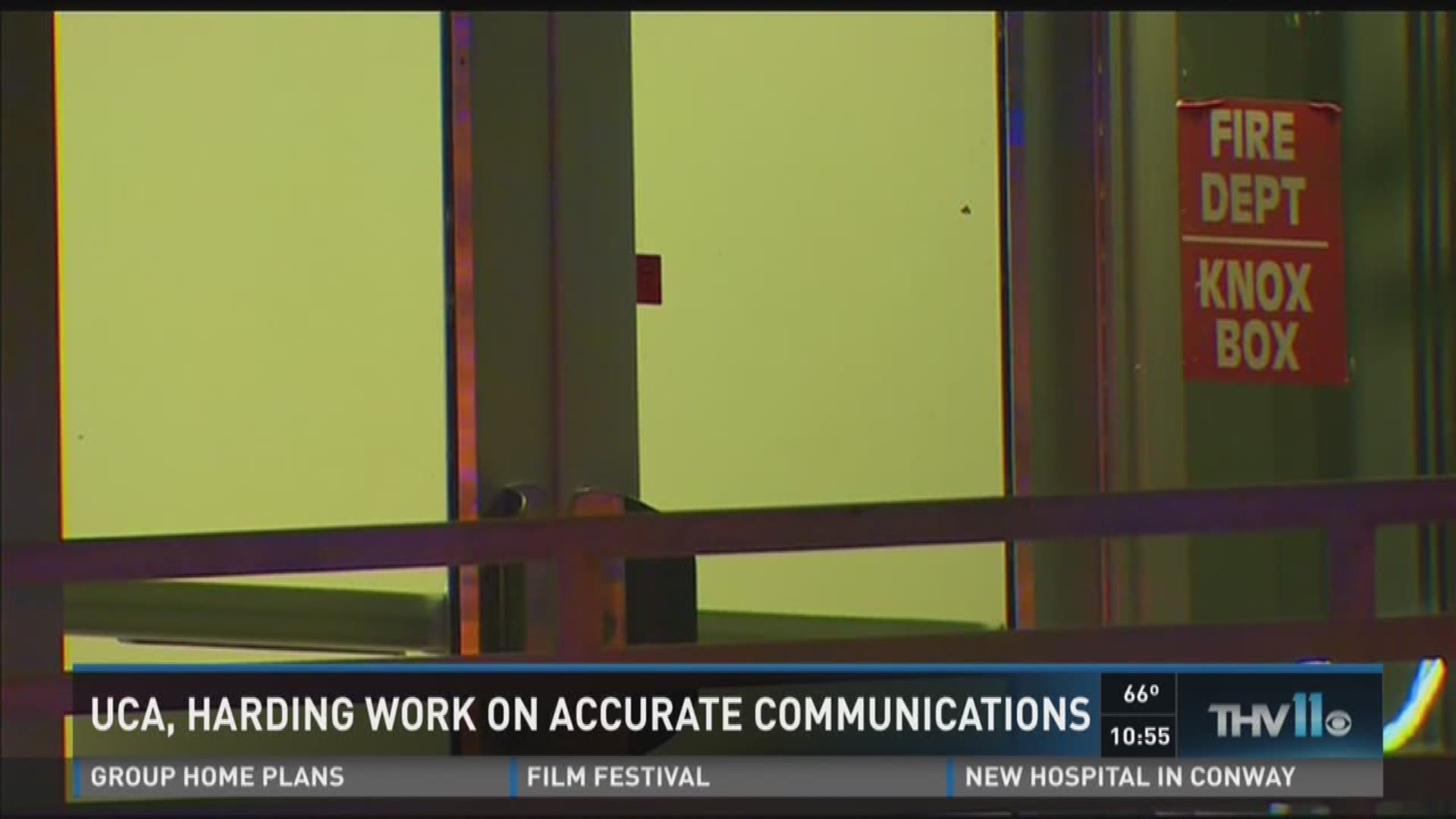 UCA, Harding work on accurate communications