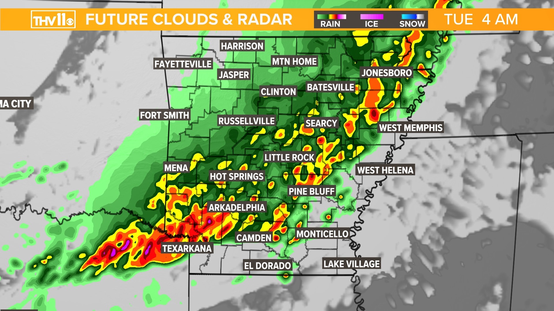 Severe weather likely in Arkansas this week