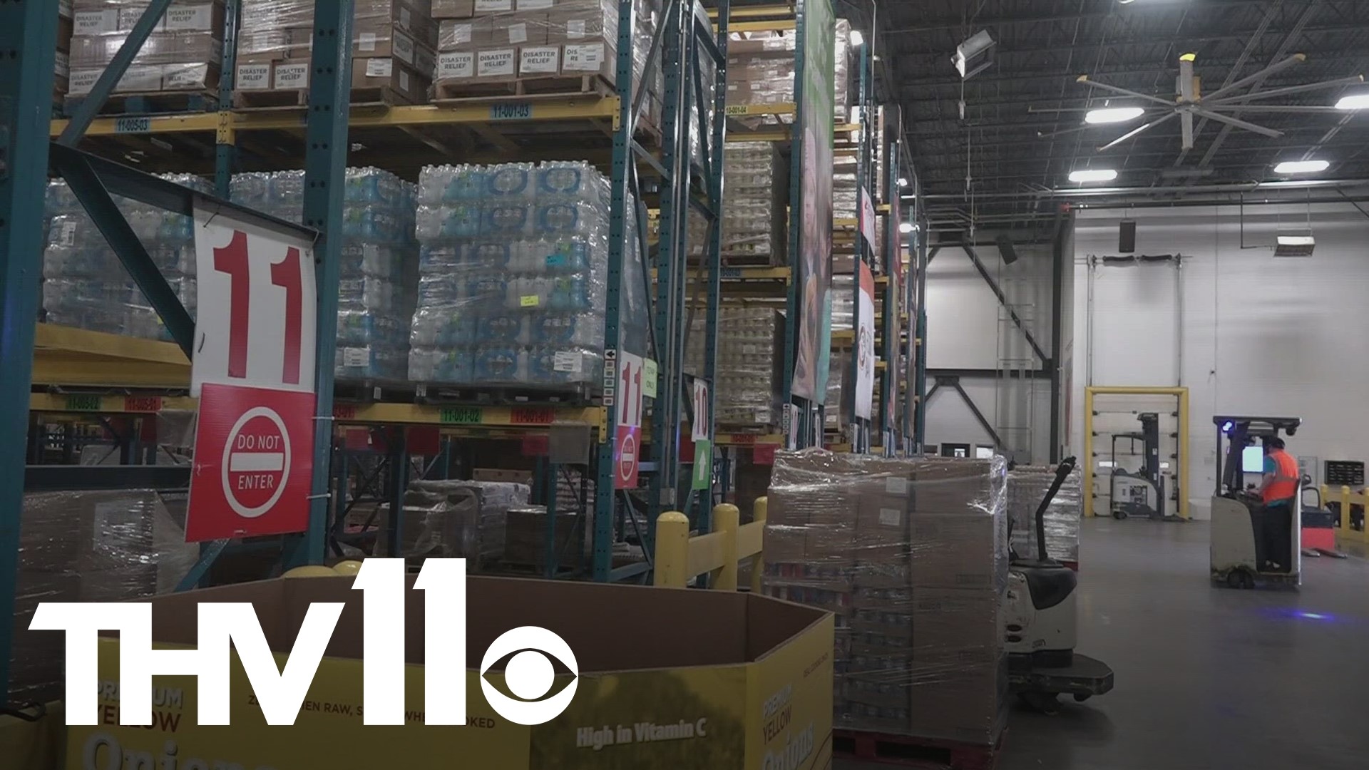 The Arkansas Foodbank refers to itself as a disaster relief organization, and keeping people fed has become an even bigger priority with the winter weather.