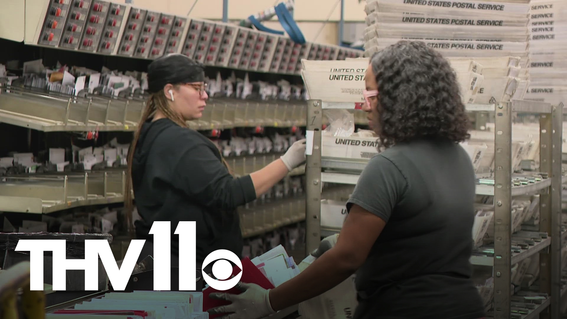 As holiday shopping and mailing rush take over, post offices are working overtime to keep up. Here's how USPS in Little Rock is handling the influx of packages.