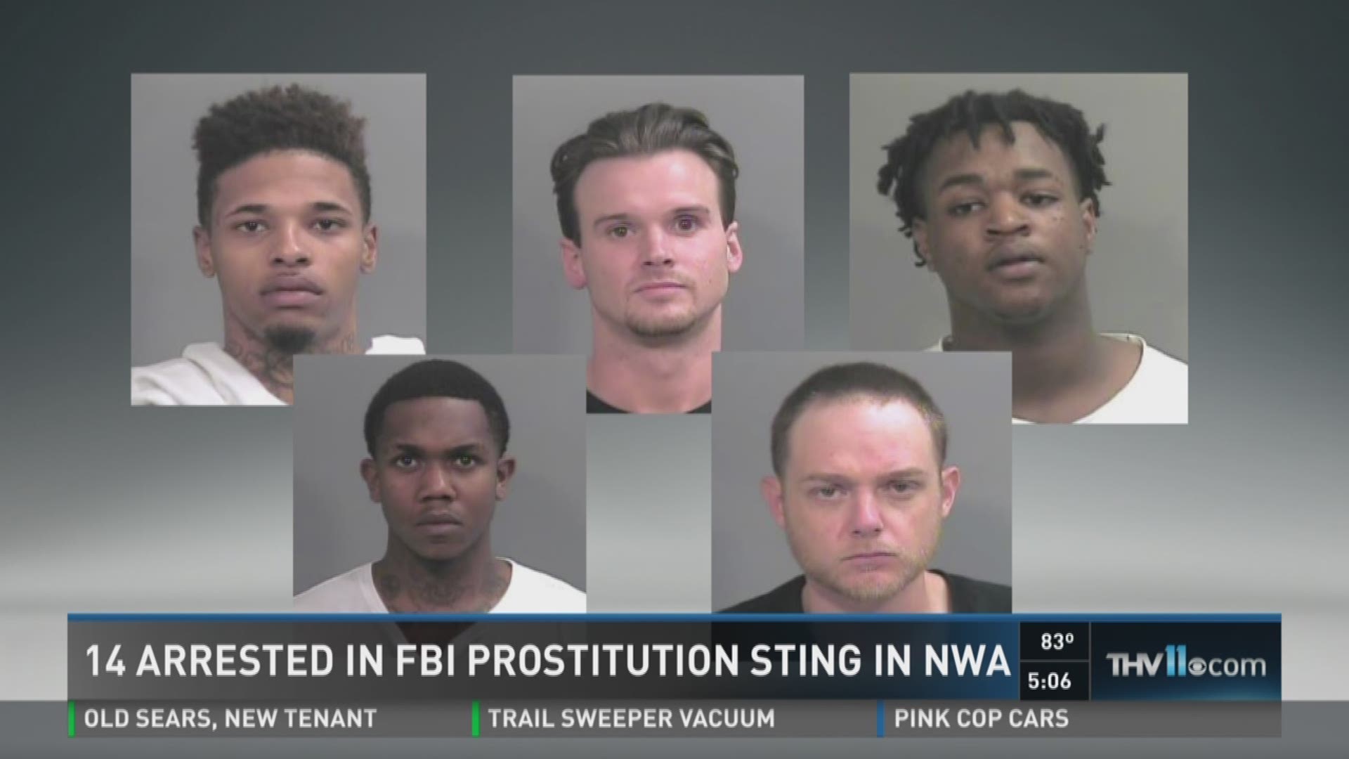 Fbi Makes 14 Arrests In Ark Prostitution Sting 