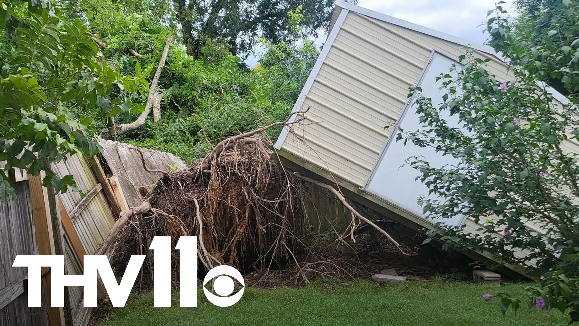 Insurance companies are dealing with an influx of calls as people in several parts of Arkansas continue cleaning up the mess left by Tropical Storm Beryl.