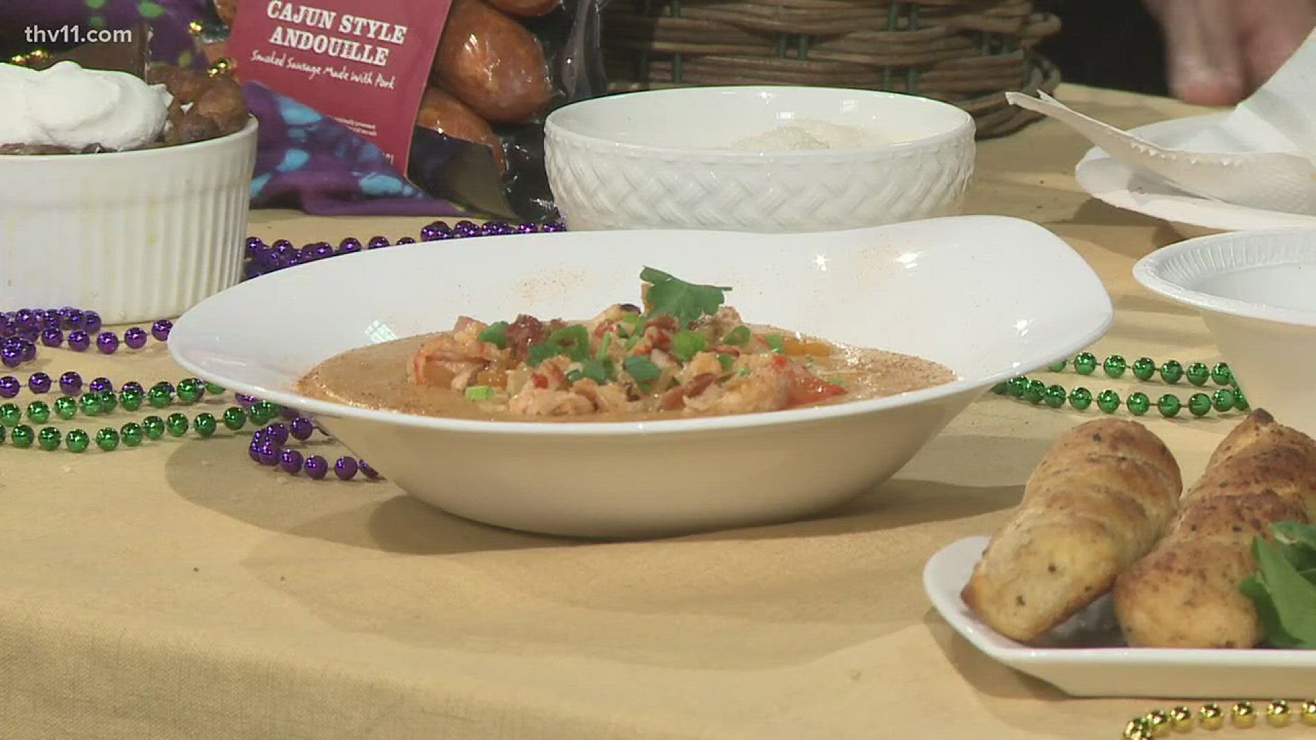 In celebration of Fat Tuesday, Debbie Arnold has a New Orleans inspired dish to get you in the mood for Mardi Gras celebration