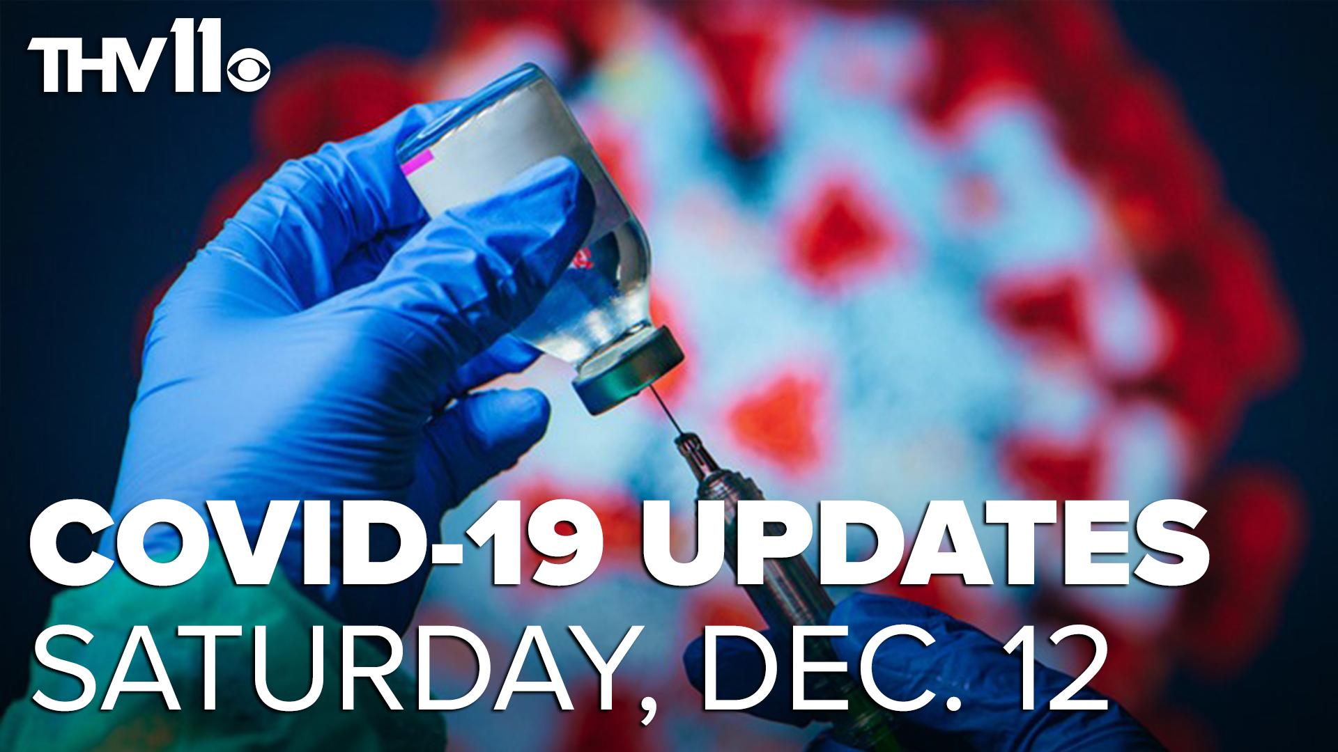 Melissa Zygowicz provides an update on the coronavirus in Arkansas for Saturday, December 12.