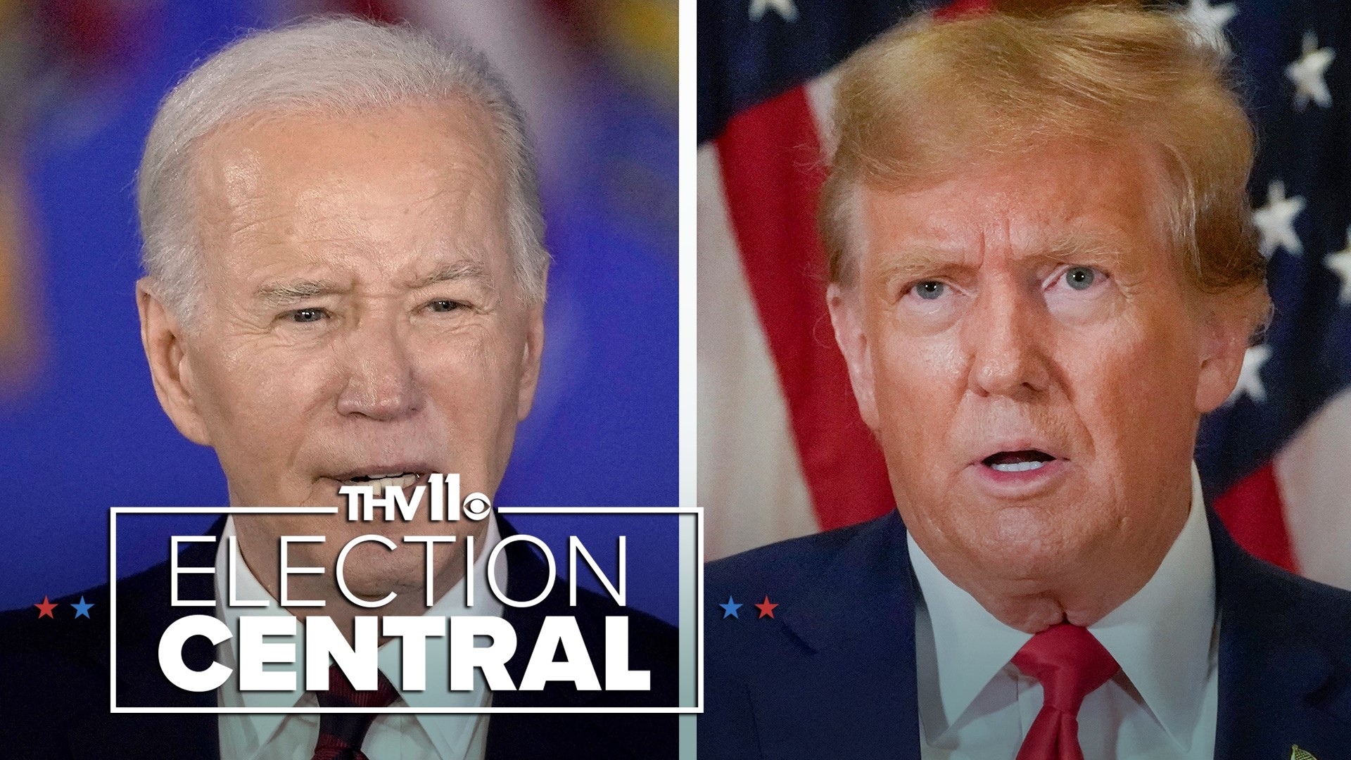 President Biden’s campaign is focused on the issue of abortion rights, while former president Donald Trump talks about immigration in key battleground states.