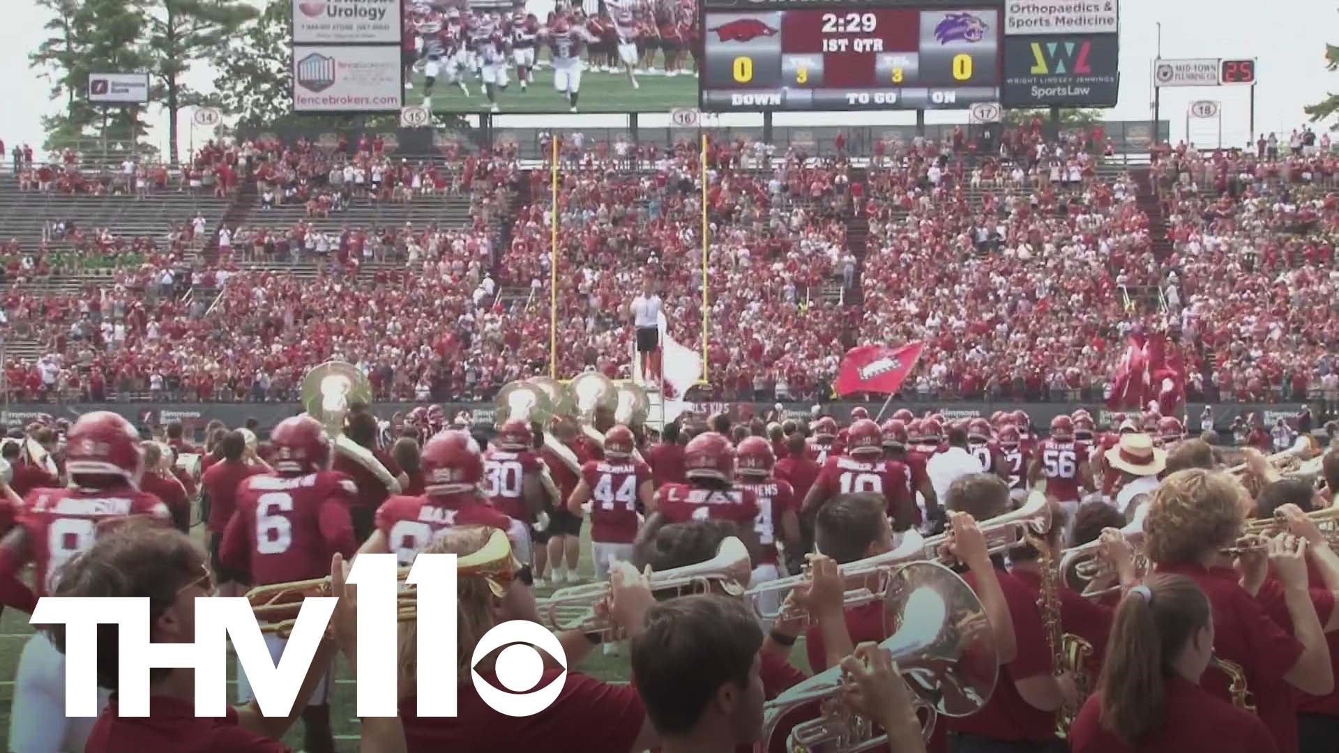 Questions are growing over Little Rock's ability to host Razorback football games in the future after issues at Saturday's game.