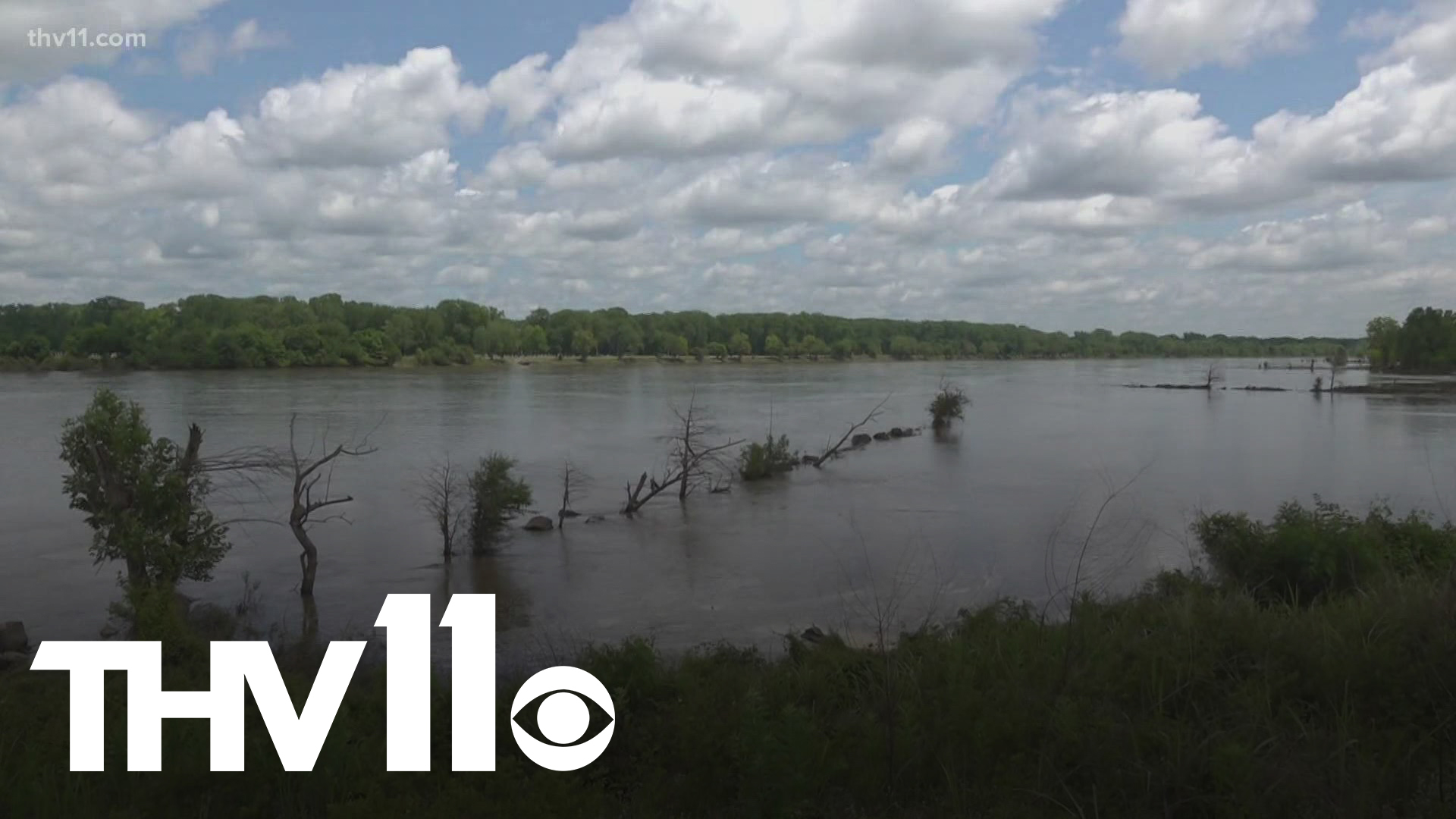 With water levels rising, Jay Townsend with the Army Corps of Engineers advises people to stay away from the Arkansas River this upcoming Memorial Day weekend.
